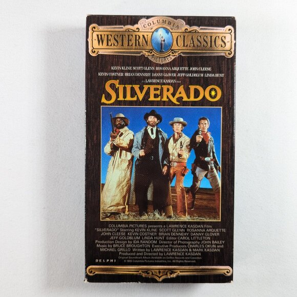 3/$15 SILVERADO western VHS tape classic movie - Picture 1 of 3